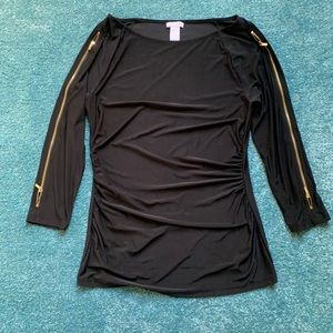 CACHE black two piece blouse & skirt set